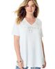 Roaman's Roaman's Eyelet Swing Tee - 1