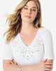 Roaman's Roaman's Eyelet Swing Tee - 5
