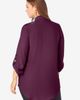 Roaman's Roaman's Georgette Overlay Big Shirt - 5