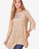 Roaman's Roaman's Handkerchief Hem Sequin Tunic - 4