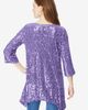 Roaman's Roaman's Handkerchief Hem Sequin Tunic - 5