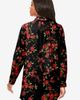 Roaman's Roaman's Kate Long Sleeve Crisp Cotton Blend Button Front Tunic - 4
