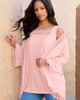 Roaman's Roaman's Lace Detailed Cardigan And Tank Set - 4