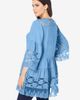 Roaman's Roaman's Lace Illusion Blouse - 2