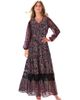 Roaman's Roaman's Lace Tiered Maxi Dress - 1
