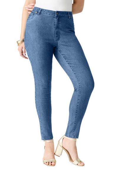 Roaman's Roaman's Plus Size 24/7 Slim Jean