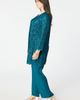 Roaman's Roaman's Plus Size 3 Piece Allover Sequin Lace Jacket And Tank Pant Set - 4