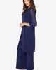 Roaman's Roaman's Plus Size 3 Piece Knit Embellished Pant Set - 4
