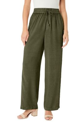 Roaman's Roaman's Plus Size Acid Wash Pants