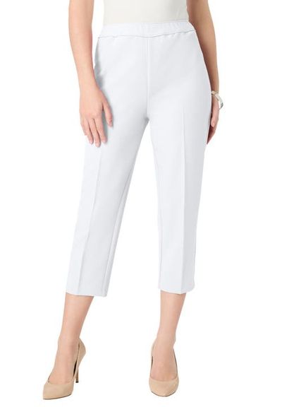 Roaman's Roaman's Plus Size Bend Over® Capri Pant
