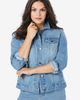 Roaman's Roaman's Plus Size Classic Stretch Denim Jacket - 4