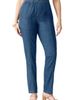 Roaman's Roaman's Plus Size Easy Wear Straight Leg Jean - 1