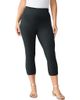 Roaman's Roaman's Plus Size Essential Stretch Capri Legging - 1