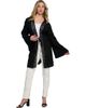 Roaman's Roaman's Plus Size Lace Trim Tassel Bell Sleeve Wrap - 1