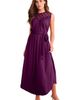Roaman's Roaman's Plus Size Lace Yoke Sleeveless Maxi Dress - 1
