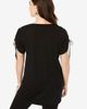 Roaman's Roaman's Plus Size Ruched Sleeve Ultra Drape Tunic - 2