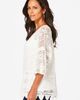 Roaman's Roaman's Plus Size Scallop Trim Crochet Cardigan - 4