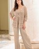 Roaman's Roaman's Plus Size Scallop Trim Crochet Cardigan - 5