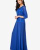 Roaman's Roaman's Plus Size Sequin Lace Three Quarter Sleeve A-Line Gown - 5