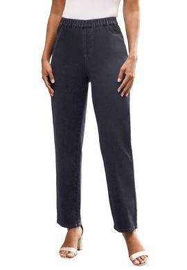 Roaman's Roaman's Straight Leg Knit Jean