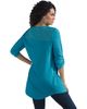 Roaman's Roaman's Textured Lace Trimmed Tunic - 1