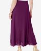 Roaman's Roaman's Ultrasmooth® Fabric Lace Maxi Skirt - 2