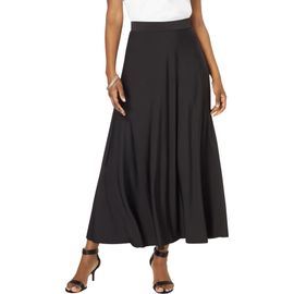 Roaman's Roaman's Ultrasmooth® Fabric Maxi Skirt