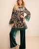 Roaman's Roaman's Wide Leg Velour Pant - 4