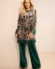 Roaman's Roaman's Wide Leg Velour Pant - 5