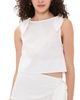 ROAME ROAME Dixie Tie Top White - 1