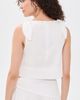 ROAME ROAME Dixie Tie Top White - 3