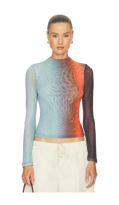 ROAME. ROAME. Evie Mesh Long Sleeve Top