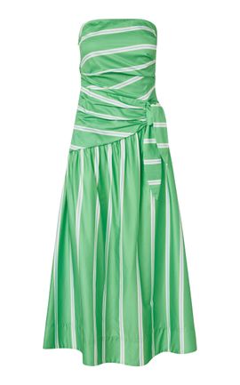 ROAME ROAME Rene Tie Cotton Maxi Dress