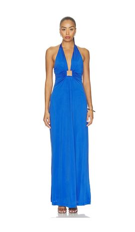 ROAME. ROAME. Sawyer Cupro Halter Dress