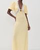 ROAME ROAME Sunny Midi Dress Citron Confetti - 2