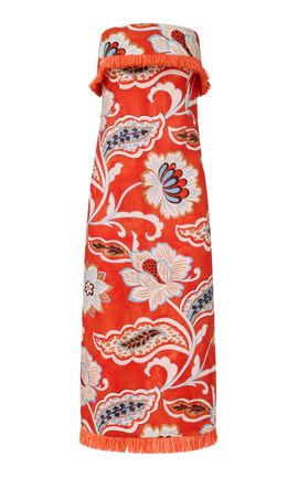 ROAME ROAME Tamara Firinge Linen Maxi Dress