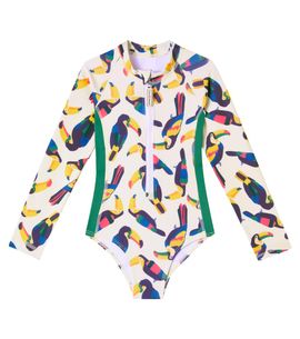 Roarsome Roarsome Beak The Toucan rashguard swimsuit