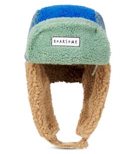Roarsome Roarsome Colorblocked fleece hat