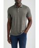 Robert Barakett Robert Barakett Ardyn Grey Check Cotton Blend Polo - 1