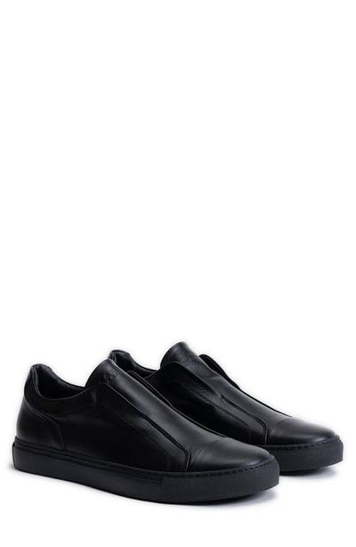 Robert Barakett Robert Barakett Delta Laceless Leather Slip-On Sneaker