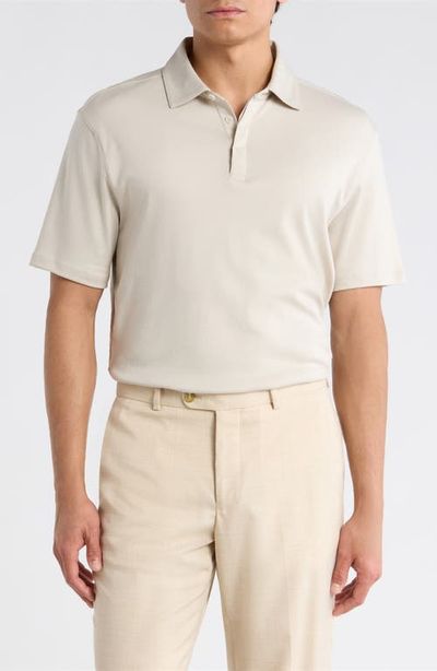 Robert Barakett Robert Barakett Georgia Solid Pima Cotton Polo
