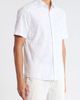 Robert Barakett Robert Barakett Makul Tonal Print Short Sleeve Stretch Cotton Button-Up Shirt - 3