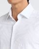 Robert Barakett Robert Barakett Makul Tonal Print Short Sleeve Stretch Cotton Button-Up Shirt - 4