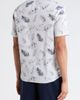 Robert Barakett Robert Barakett Manolo Feather Print Short Sleeve Stretch Cotton Button-Up Shirt - 2