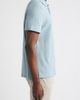 Robert Barakett Robert Barakett Newman Textured Cotton Blend Polo - 3