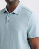 Robert Barakett Robert Barakett Newman Textured Cotton Blend Polo - 4