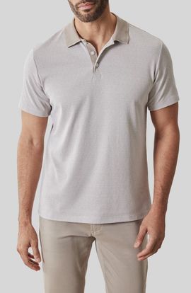 Robert Barakett Robert Barakett Rib Collar Polo