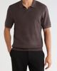 Robert Barakett Robert Barakett Rylan Johnny Collar Cotton Blend Polo Sweater - 1