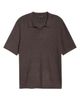Robert Barakett Robert Barakett Rylan Johnny Collar Cotton Blend Polo Sweater - 5