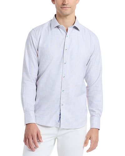 Robert Graham Robert Graham Edison Sand Woven Shirt